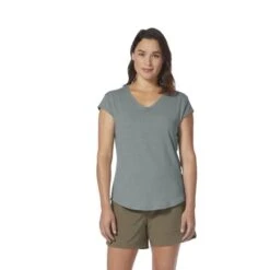 Royal Robbins W Vacationer V-Neck SS