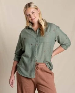 Toad&Co W Eddy Boyfriend LS Shirt